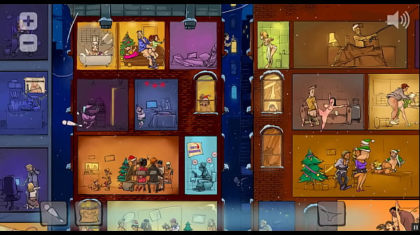 Christmas Eve in Metropolis [Xmas_Hentai PornPlay] Santa gotstuck while delivering dildo toys