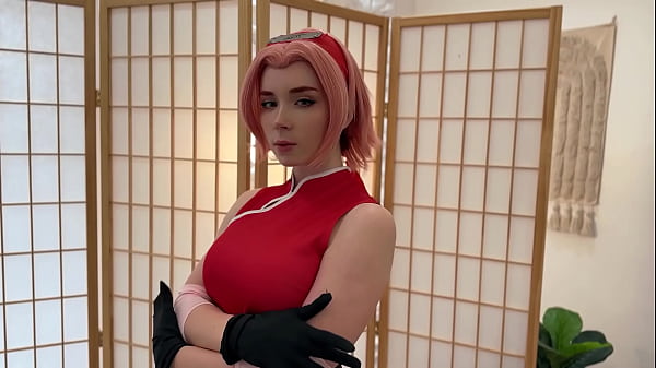 Cutie sakura deeply sucks and lustfully fucks in all poses till cum on ass pov 