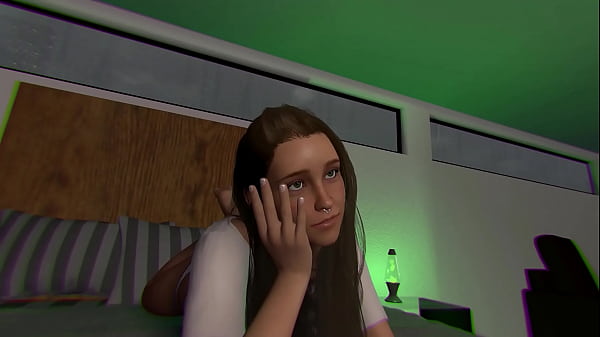 Teen enjoys her day in 