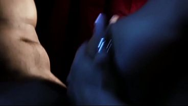 Roberta Gemma fucks with her husband while a boy watches them from a porthole and masturbates