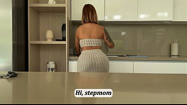 My husband is tired again, so I had sex with my stepson this morning
