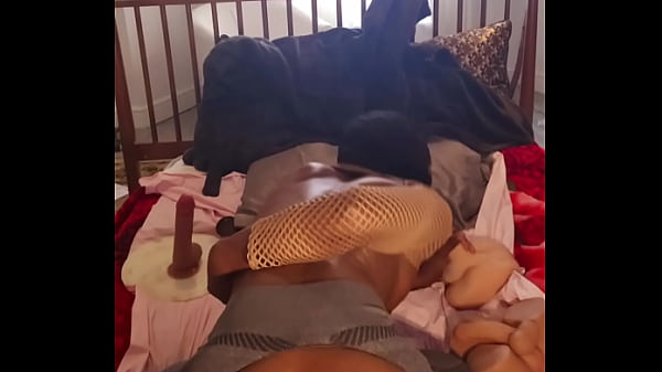 Huge thrusting Dildo in my asshole 