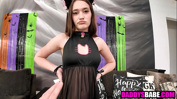 Play MP4 - Step dad and step daughter halloween sex