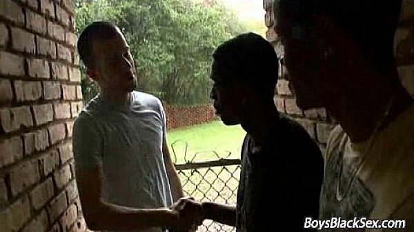 Blacks On Boys - Bareback Gay Interracial Hardcore Fucking 02 thumbnail