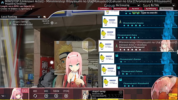 Nonton Osu Gameplay Because Im Really Swaggy And Drippy And Awesome thumbnail