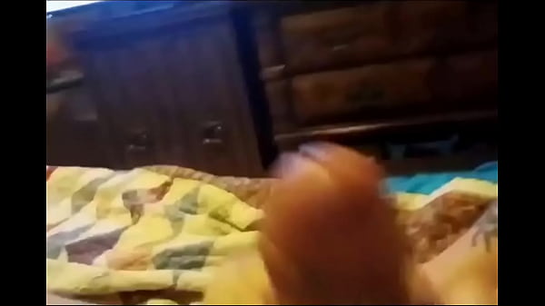 Hung Maniaque Stroking His Big Cock With Cum