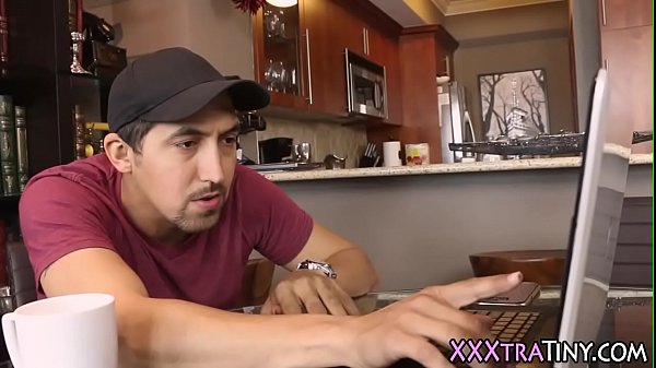 Throating tiny teen rides