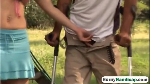 Sexy beautydecidesto please handicaped man with agood fuck 2