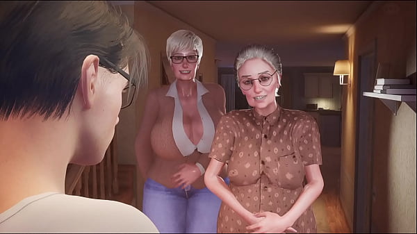 Play MP4 - Double granny with big tits love fresh meat