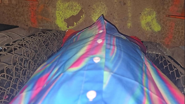 Nonton Terrifying Pedestrian Bridge Walk With Sarah Bj &mdash; Fear Turns To Wet Desire thumbnail