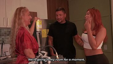 My girlfriend s stepmom has more experience she fucks me like crazy