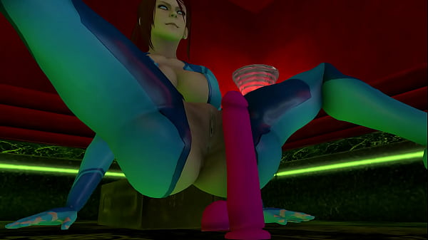 SFM 3D_Samus Aran and apink dildo ThatOneLewdDude sound samples