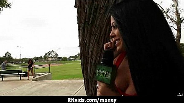 Sexy wild chick gets paid to fuck 1 