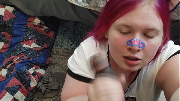Fat Shemale Cummed On By Bbc Tgirl thumbnail