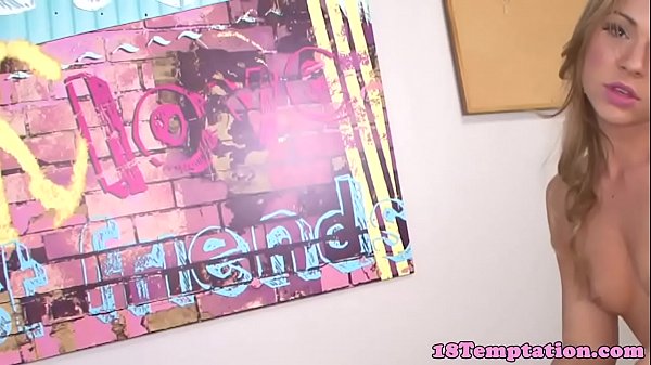 Forbidden stepsister jerks dick in taboo duo 