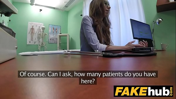 Play MP4 - Fake Hospital Sexy reporter gets to the point with blowjob and hard sex