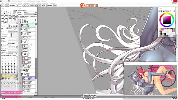 Stream Picarto LuckNight Lewd Lair2020 0827 B