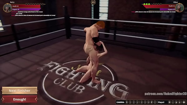 Betty VS Vilkor (Naked Fighter 3D)