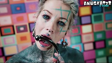 Pink Corset Anal Slut Steel Toy Deep Fucking &amp_ Magic Wand Squirting Orgasm