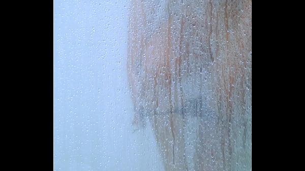 Tanned campus hottie rinses off in her bikini after a long day