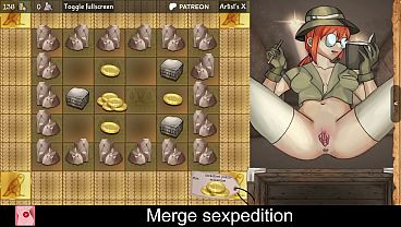 Merge sexpedition (free game itchio) Puzzle, Adult, bondage, Casual, Erotic, Monster Girls 