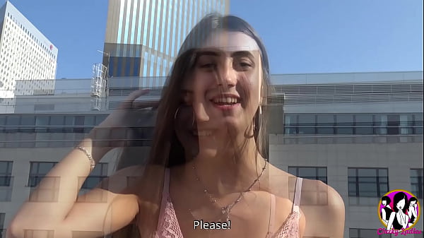 Bombshellslut Lina Luxa with endless legs having gang-bang_with 3 men