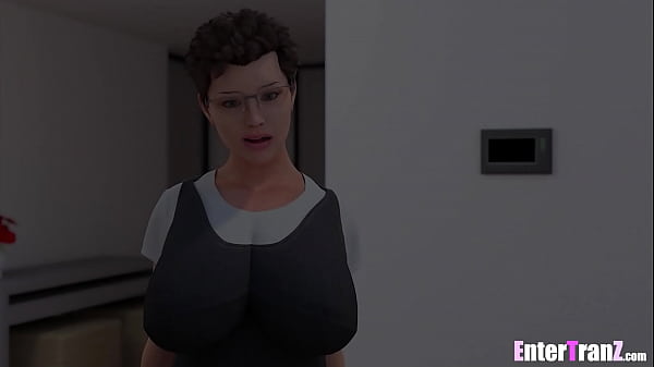 Sexy white futa freak takes her stepfathers BBC in a cheap motel room 