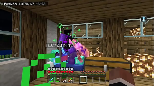 Sexo minecraft delicia tes&atilde;o 