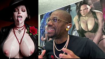 Ball Gagged Nico Gets Cum Covered, Cum Covered Lady D, Quiet With The Braids Deepthroating BBC, Yuffie Getting Missionary Fucked, AI Generated