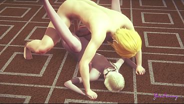 Yaoi Femboy - Sam Handjob, Blowjob And Fucked thumbnail