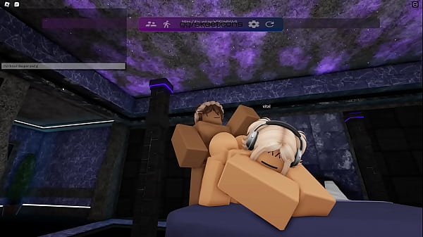 Roblox another blonde slut getting BBC'ed 