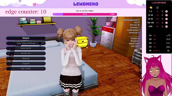 Play MP4 - VTuber LewdNeko Plays Harem Hotel Part 7