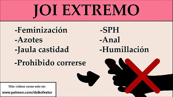 Instrucciones para sumisos sissy obedece y olvidate de correrte