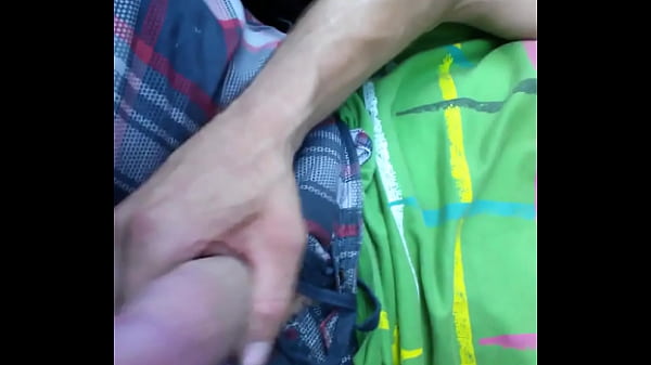 Trying to get caught stroking my cock