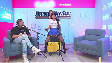 Busty MayaOfi sucks the cameraman&rsquo;s cock until he cums and writhes with pleasure in a fuckmachine 