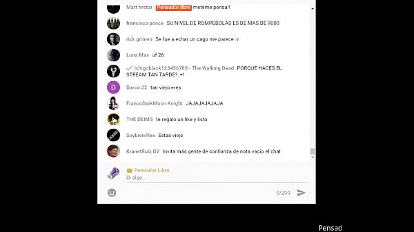 Stream de cumplea&ntilde;os 26 a&ntilde;os hispautistas soplenme la vela 720p 30fps h264 256kbi 