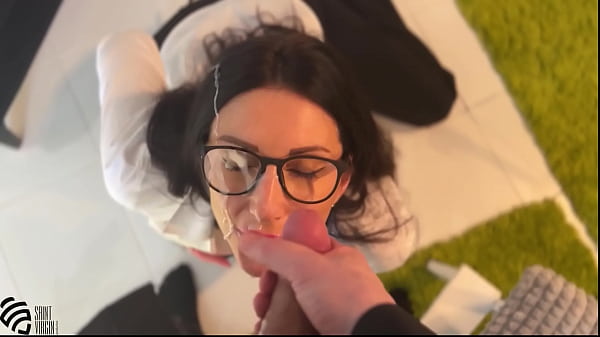 Hot Milf With Glasses Sucked The Boss thumbnail