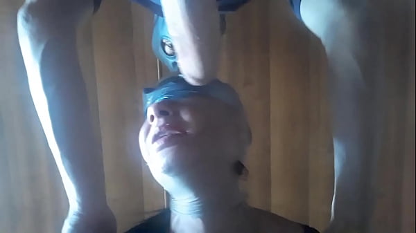 Laura on hee step sister 2021 hooded and throated in several position receives a huge load of cum in her mouth