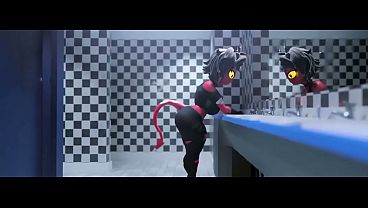 Nonton Moxxie Is Cheating On His Wife When Fucks Loona In Restroom thumbnail