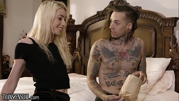 Play MP4 - TransSensual Cute Brit Sasha de Sade Hooks Up with Guy Friend