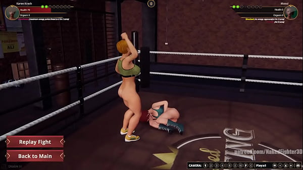 Karen vs mossi nf3d female kinky ring combat 