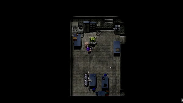 Karryn's Prison [PornPlay Hentai game] Ep.12 rough threesome with_a slime monster and a_thug