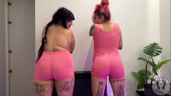 Gg huge boobs jumping tits belly fetish ass shaking preview 