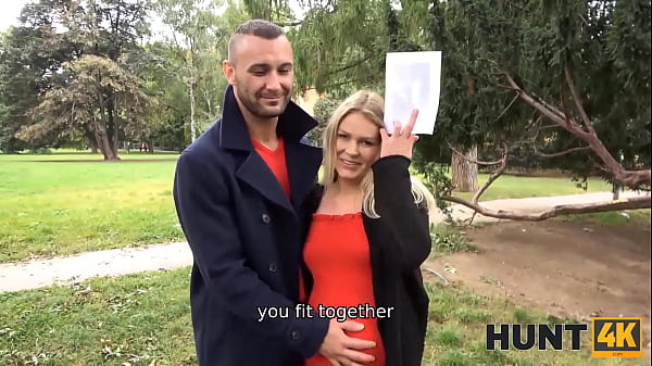 HUNT4K. Loser hubby watches how his pregnant wife gets nailed by stranger 