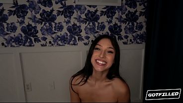 She Can't Get Enough of Your Cum on Her Thirsty Soles