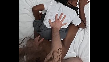 Closeups - ebony church choir girl is getting fucked by her teacher