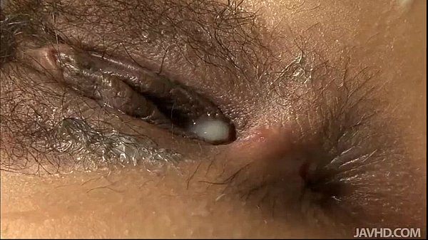 Ai Ootomo in sexy pink_and black satin_banged_doggie style