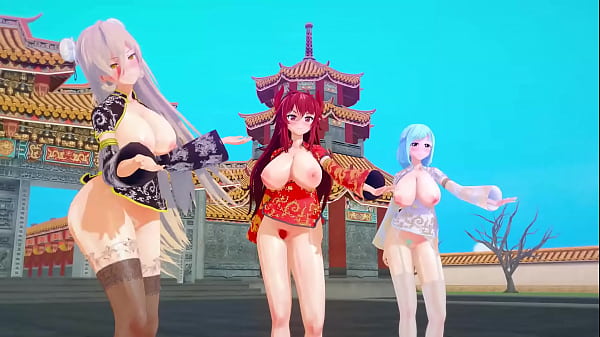 MMD virtual youtubers_chinese_new year_KKVMD by 熊野ひろ