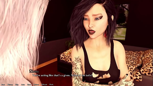 Being A DIK #28 - Two ALT College Girls Counting Their Money But Can't Agree On The Business Plan So They Started To Kiss Passionately With Each Other 