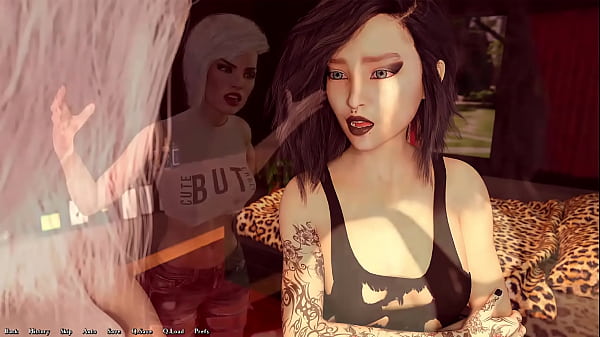 Play MP4 - Being A DIK &num;28 - Two ALT College Girls Counting Their Money But Can't Agree On The Business Plan So They Started To Kiss Passionately With Each Other